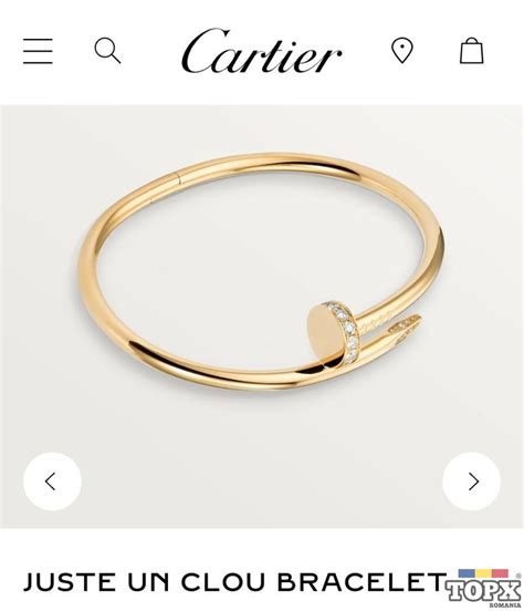 bratara cartier cui originala|bratara cartier.